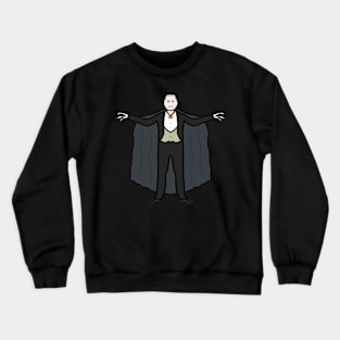 Count Dracula Vampire Crewneck Sweatshirt